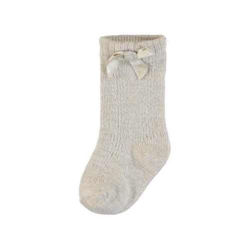 Mayoral Dressy Socks Beige