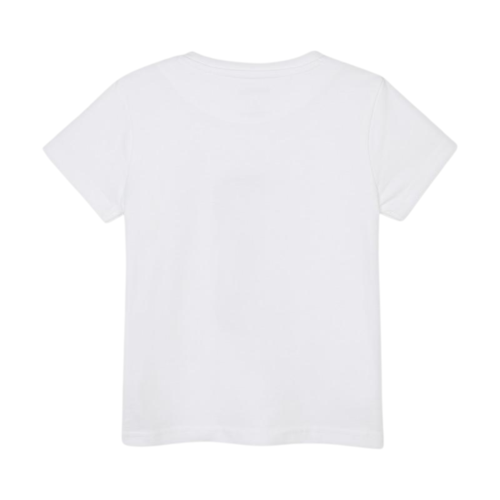 Mayoral Ecofriends Sustainable Cotton T-shirt Boy White