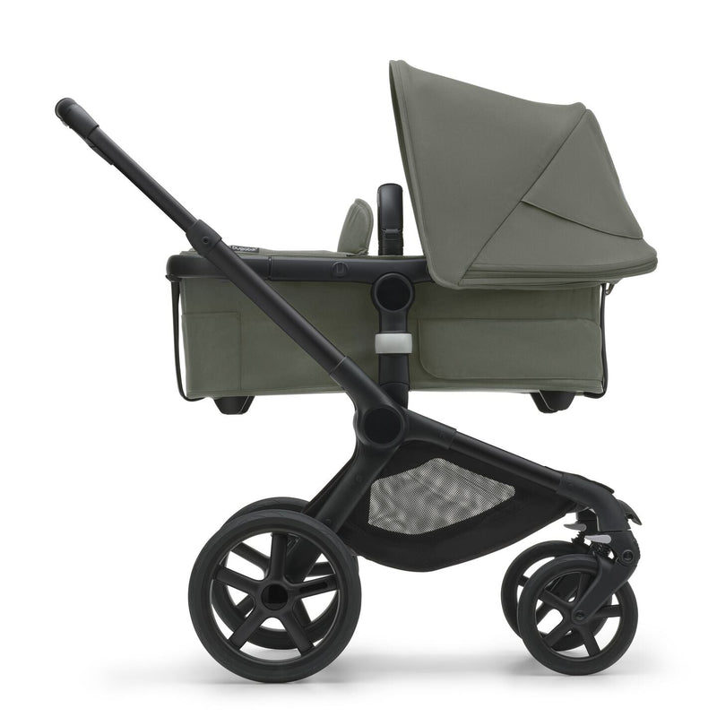 Bugaboo Fox 5 Bassinet & Seat Stroller - Black Chassis-Forest Green