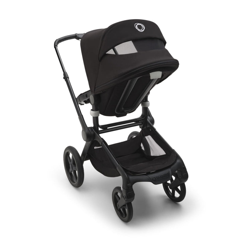 Bugaboo Fox 5 Bassinet & Seat Stroller - Black Chassis-Grey Mélange