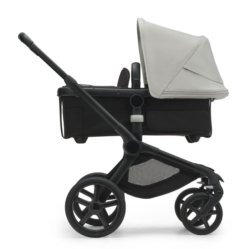 Bugaboo Fox 5 Bassinet & Seat Stroller - Black Chassis - Misty White/Black