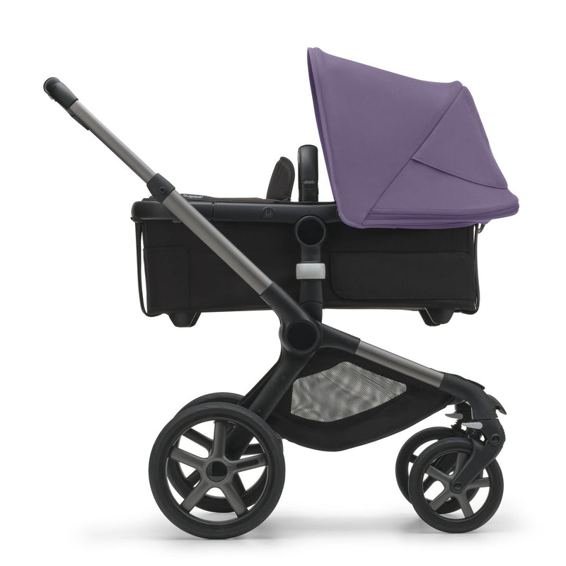 Bugaboo Fox 5 Bassinet & Seat Stroller - Graphite Chassis - Astro Purple/Black