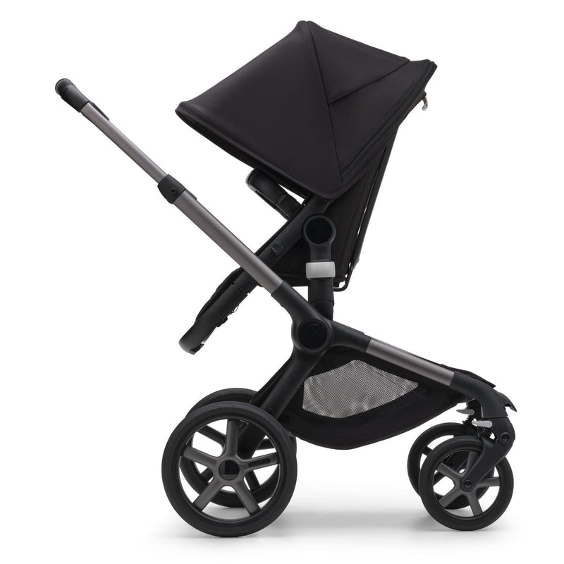 Bugaboo Fox 5 Bassinet & Seat Stroller - Graphite Chassis-Black