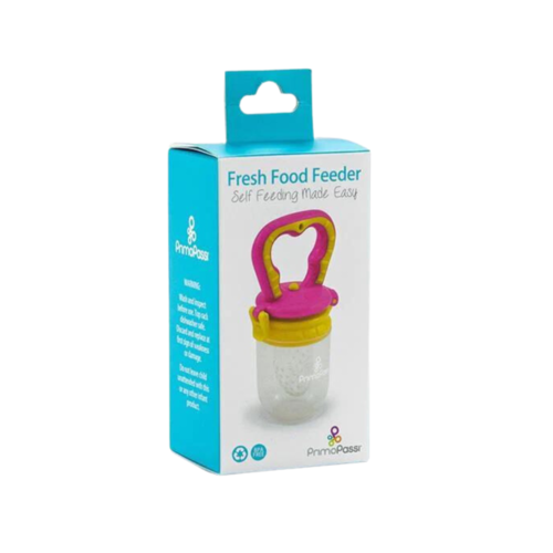 Primo Passi Fresh Food Feeder Pink Yellow