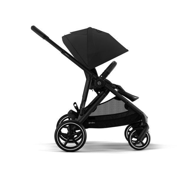 Cybex Gazelle S 2 Stroller - Black Frame/Moon Black Seat