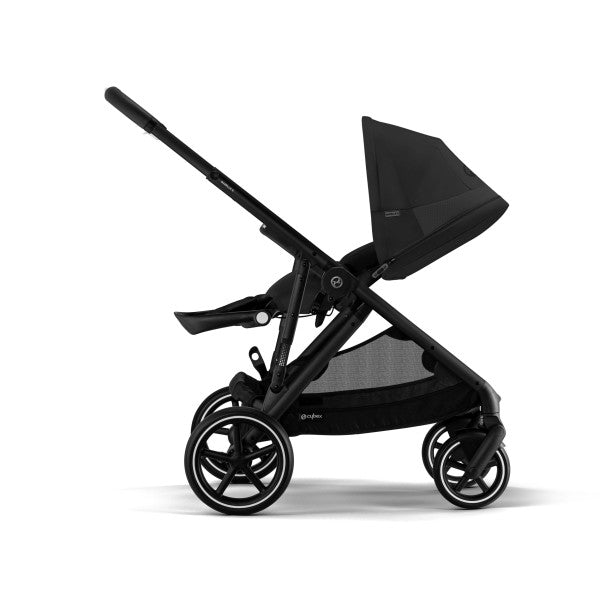 Cybex Gazelle S 2 Stroller - Black Frame/Moon Black Seat