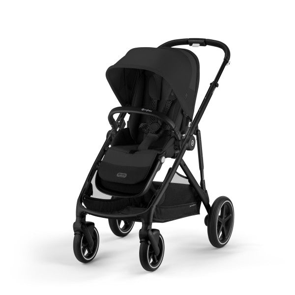 Cybex Gazelle S 2 Stroller - Black Frame/Moon Black Seat