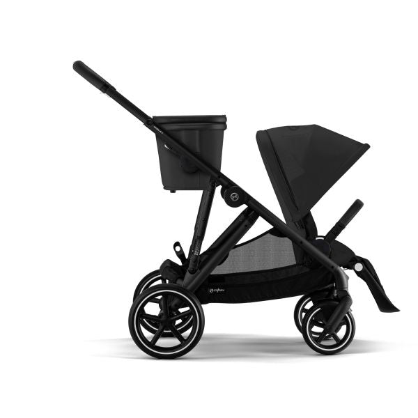 Cybex Gazelle S 2 Stroller - Black Frame/Moon Black Seat