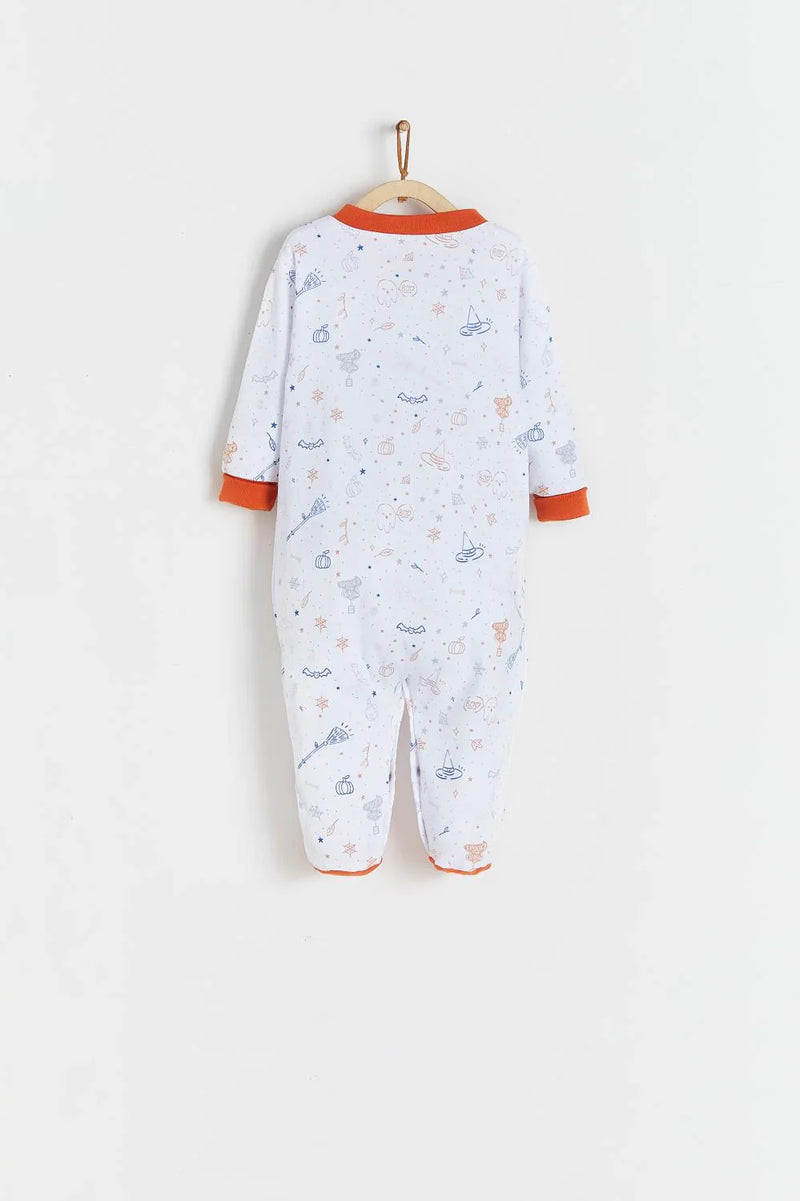 Babycottons Halloween Snaps Footed Pajama