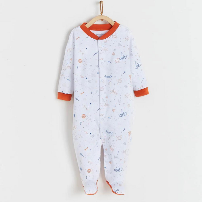 Babycottons Halloween Snaps Footed Pajama