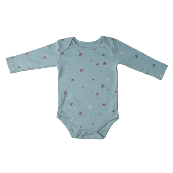 Pima Lima Hilo Long Sleeve Bodysuit Mint