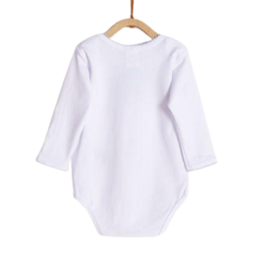 Babycottons In the Woods Bodysuit 2 Pack White Light Blue