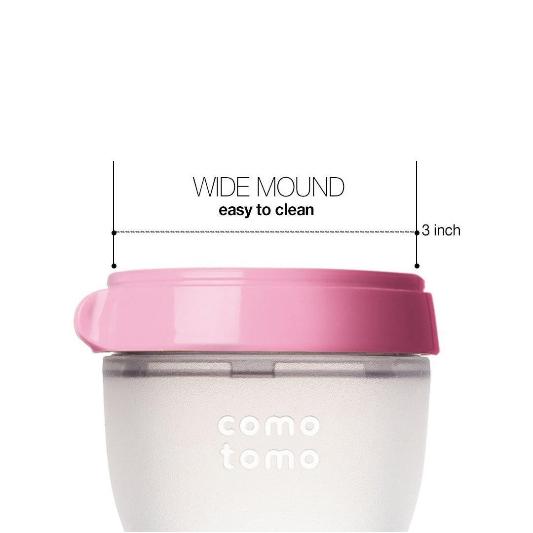 Kit Mamadeira Comotomo 2 Peças Rosa 150ML - Comotomo Babytunes