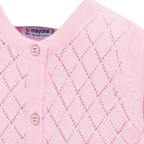 Mayoral Knitting Cardigan Pink