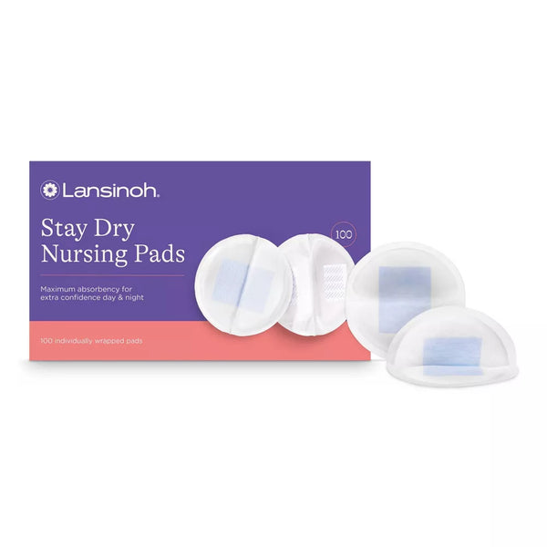 Lansinoh Stay Dry Disposable Nursing Pads - 100 Count