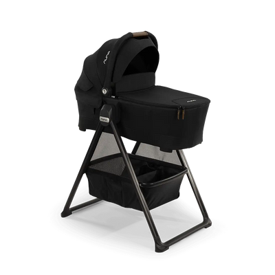 Nuna Lytl Bassinet + Stand - Caviar