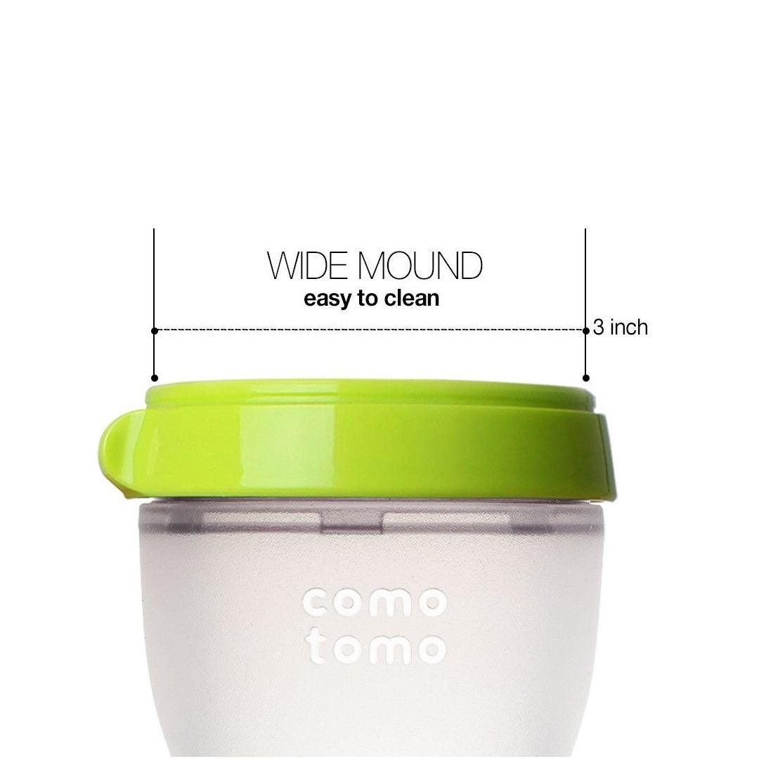 Mamadeira Comotomo Verde 250ML - Comotomo Babytunes