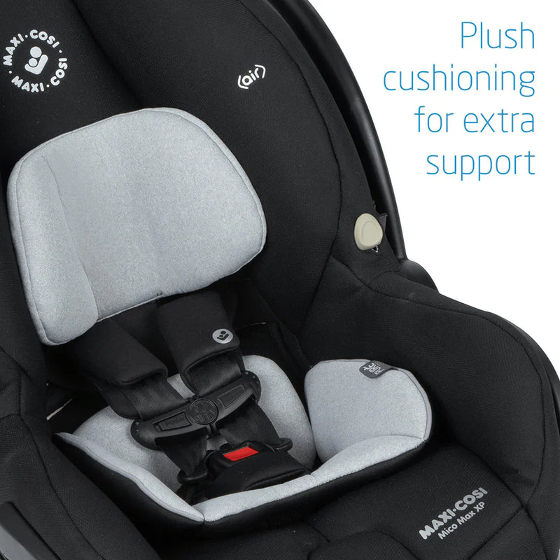 Maxi-Cosi Mico XP Max Infant Car Seat With Load Leg - Essential Black