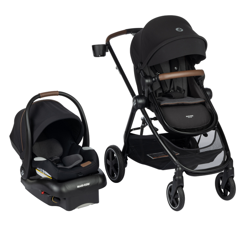 Maxi Cosi Zelia™² Luxe 5-in-1 Modular Travel System - New Hope Black