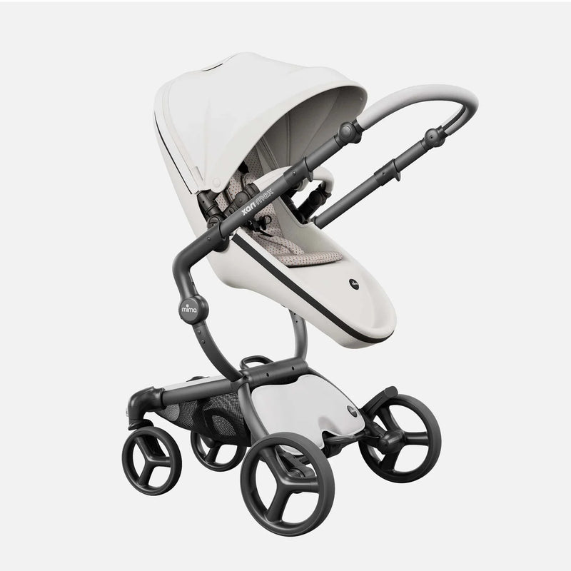 Mima Mima Xari Max Stroller - Black/Snow White/Sandy Beige