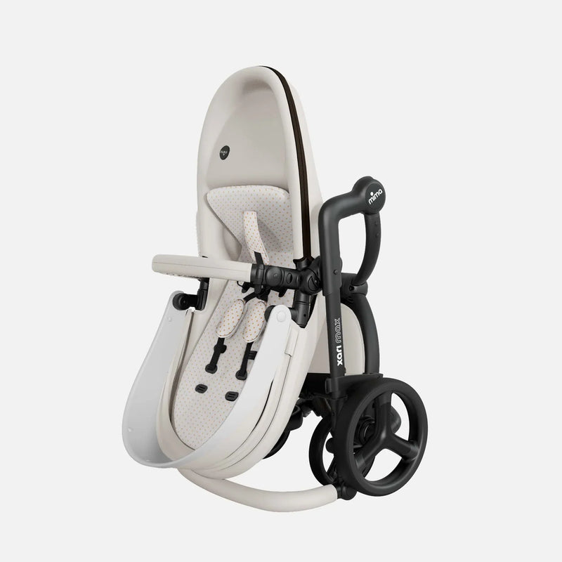 Mima Mima Xari Max Stroller - Black/Snow White/Sandy Beige