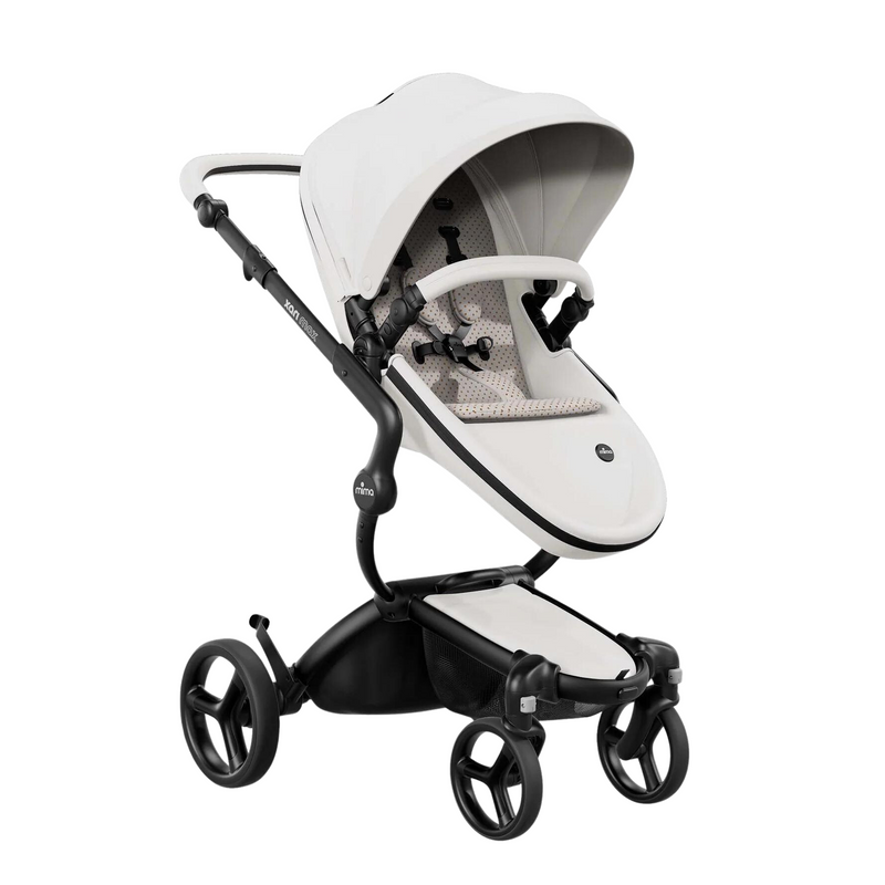 Mima Mima Xari Max Stroller - Black/Snow White/Sandy Beige