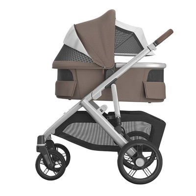 Uppababy Bassinet V3 - Theo Dark Taupe/Silver Frame