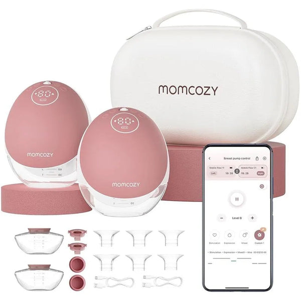 Momcozy M9 Hands-Free Wearable Electric Breast Pump Double