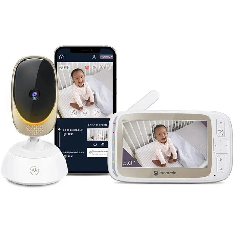 Motorola Baby Monitor VM85 Indoor WiFi Video with Camera & Mood Light