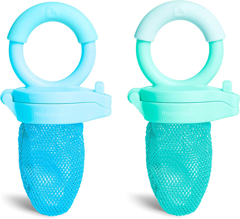 Munchkin Fresh Food Feeder 2 Pk - Mint/Blue