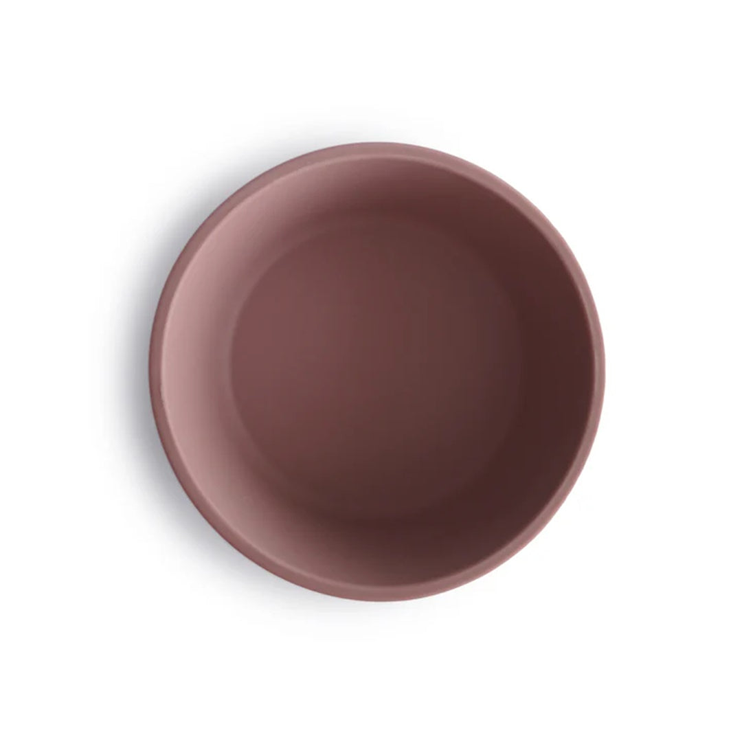 Mushie Silicone Suction Bowl - Cloudy Mauve