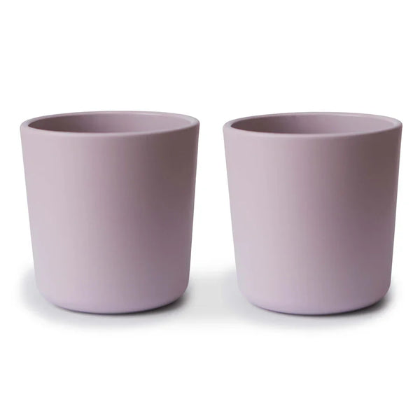 Mushie Dinnerware Cup Set Of 2 - Soft Lilac