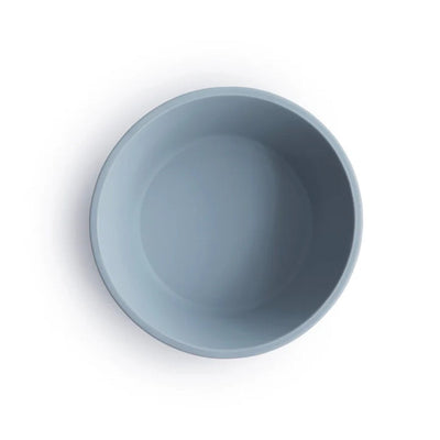 Mushie Silicone Suction Bowl Powder Blue