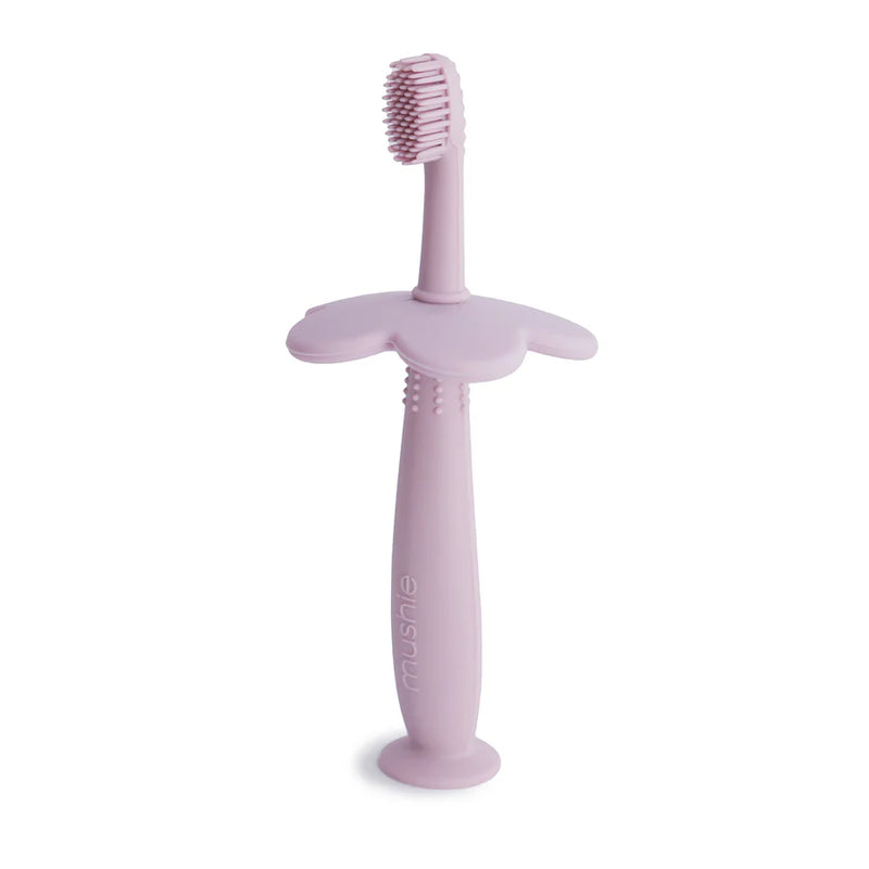 Mushie Flower Training Toothbrush Soft Lilac