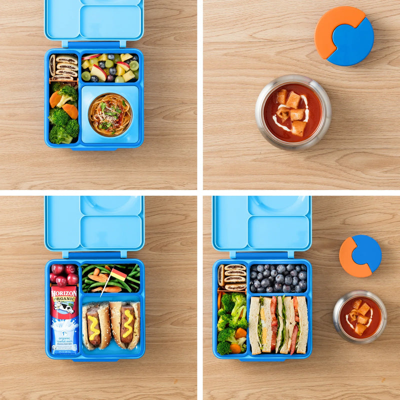 OmieLife OmieBox Insulated Hot & Cold Bento Box - Blue Sky