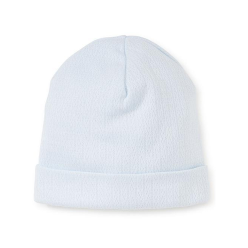 Kissy Kissy Pointelle Hat Blue