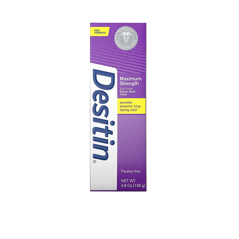 Desitin Maximum Strength Baby Diaper Rash Cream With Zinc Oxide  4.8 Oz