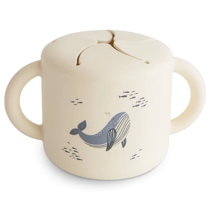 Mushie Snack Cup Whales