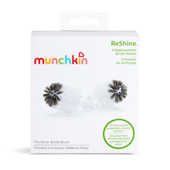 Munchkin Reshine Replacement Brush Heads