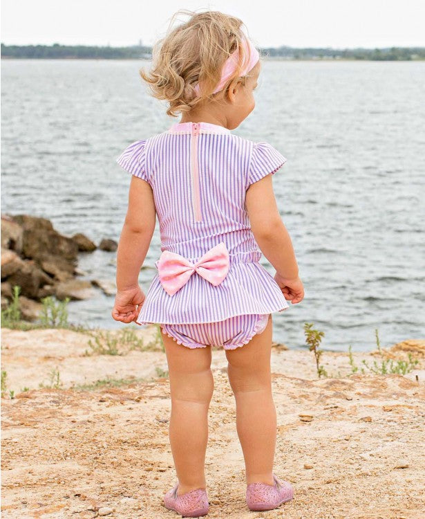 Ruffle Butts One Piece Short Sleeve