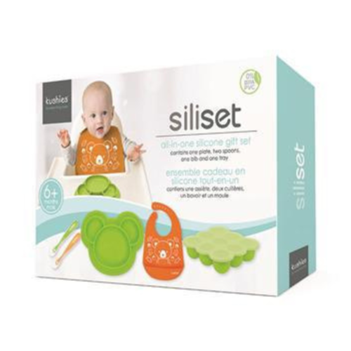 Kushies SiliSet Green Orange