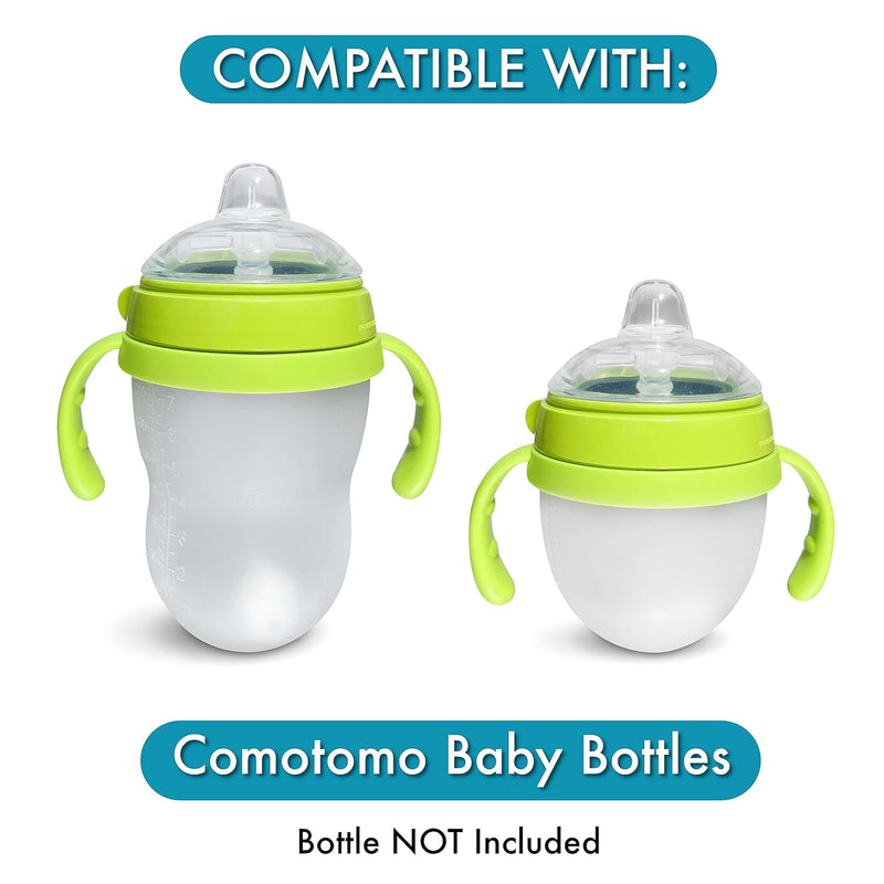 Como Tomo Sippy Cup Coversion Kit For Baby Bottle Como Tomo - Green