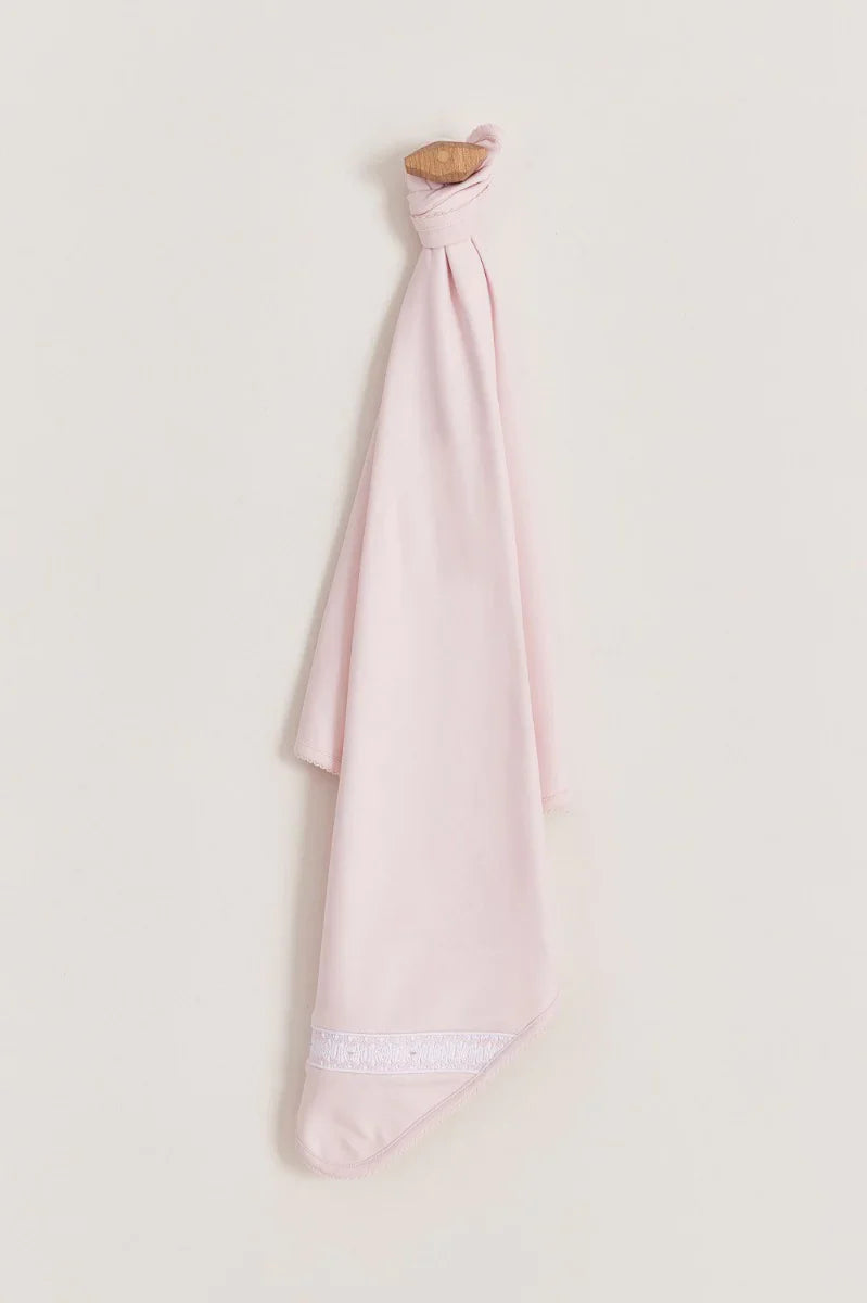 Babycottons Smock Receiving Blanket - Pink