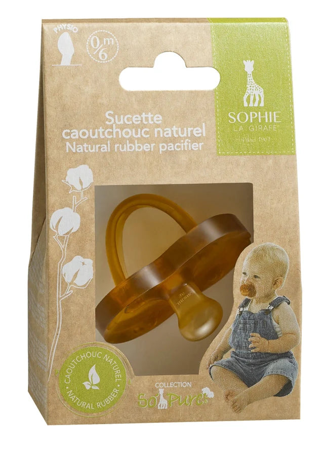 Sophie La Girafe So'Pure Natural Rubber Pacifier 0-6 Months