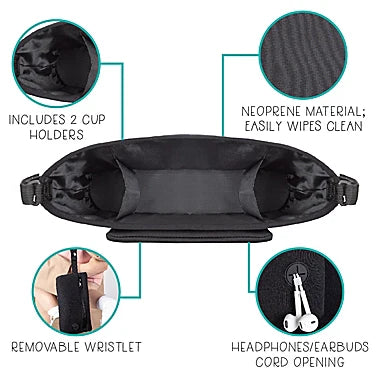 Belle On The Go Stroller Organizer - Black