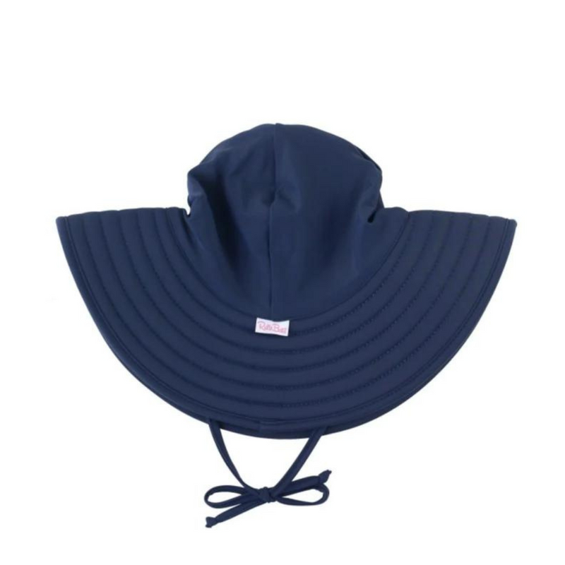 Ruffle Butts Swim Hat Navy