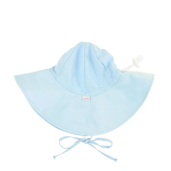 Ruffle Butts Swim Hat Sky Blue Not Reversible