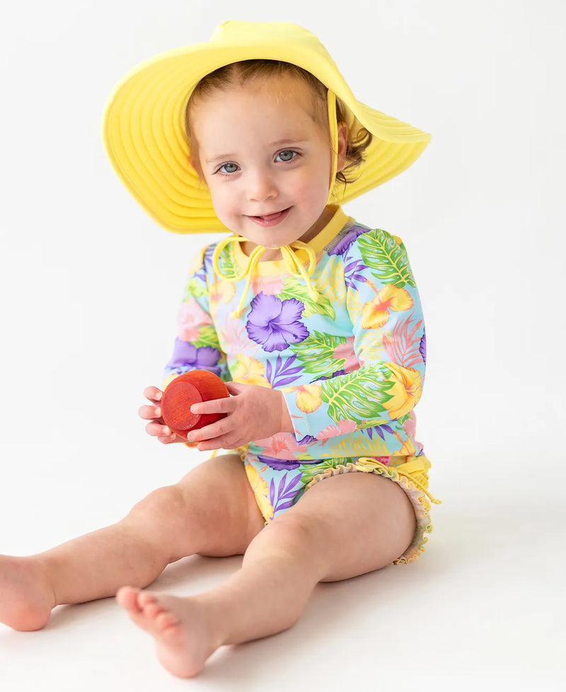 Ruffle Butts Swim Hat Banana