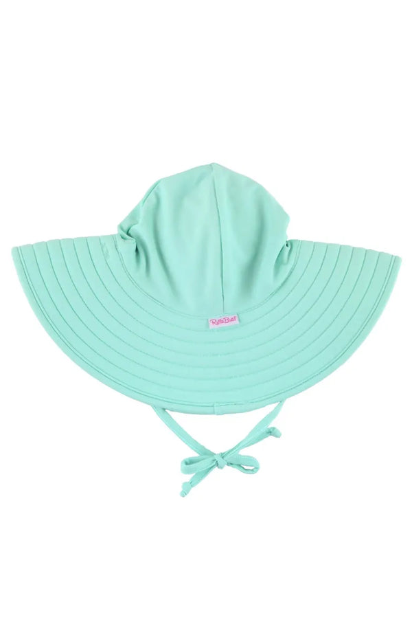 Ruffle Butts Swim Hat Vintage Aqua