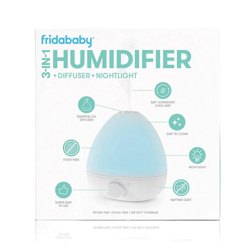 Fridababy The 3-In-1 Humidifier, Diffuser + Nightlight